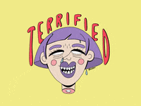 Nervous Twitch GIF by nicolle velcro