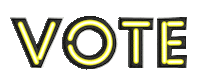 Trump Voting Sticker