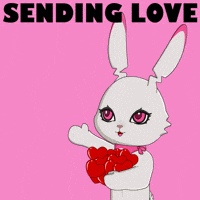 Love You Hearts GIF by Fluffey