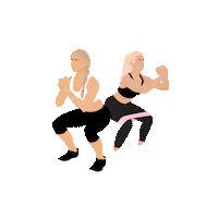 Train Sweat Sticker by Mindnbody