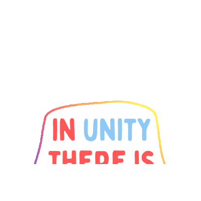 In Unity There Is Strength Stickers - Find & Share on GIPHY