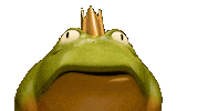 Frog King Hoppers Sticker by Disney Pixar