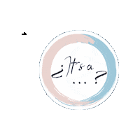 Reveal Gender Sticker by Fresa Creativa