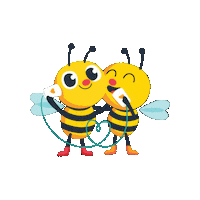 BrightPathKids happy friends smiling cozy Sticker