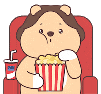 Netflix Popcorn Sticker