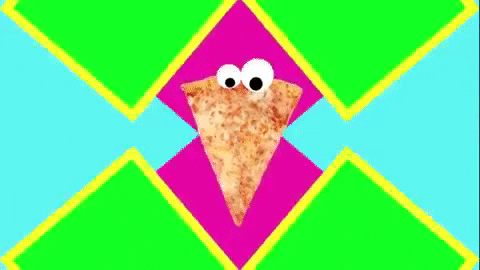 this mixtape is fire pizza GIF by Dillon Francis