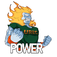 UTDUREC power utdallas temoc utdurec Sticker