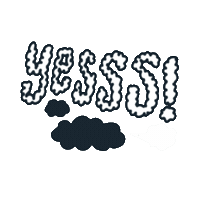Yes Sticker by eerseart