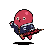 Animation Lightning Sticker