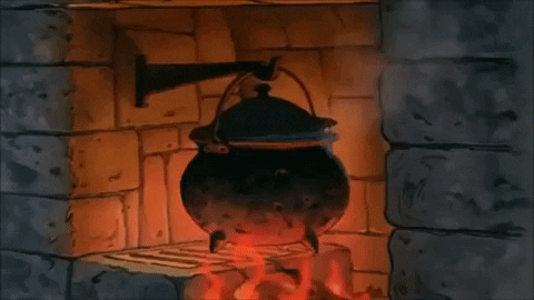 Mickey Mouse Cooking GIF