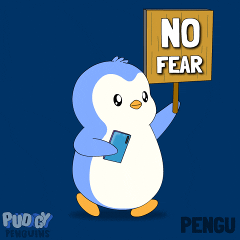 Penguin Keep Going GIF by Pudgy Penguins