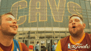 cleveland cavaliers fans GIF by NBA
