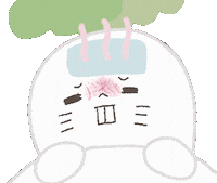 namacoroll cold かわいい ill uncomfortable Sticker