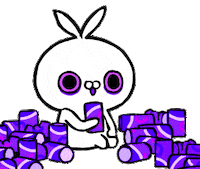 うさぎ Lineスタンプ Sticker by クレイジー闇うさぎ