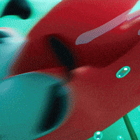 Sea Creature Swimming GIF by Claynosaurz