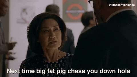 cbc pig GIF by Kim's Convenience