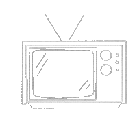 Orange Hallo Sticker