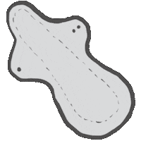 Pink Period Sticker by Natural Awake Hong Kong