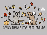 Giving Thanks For Best Friends