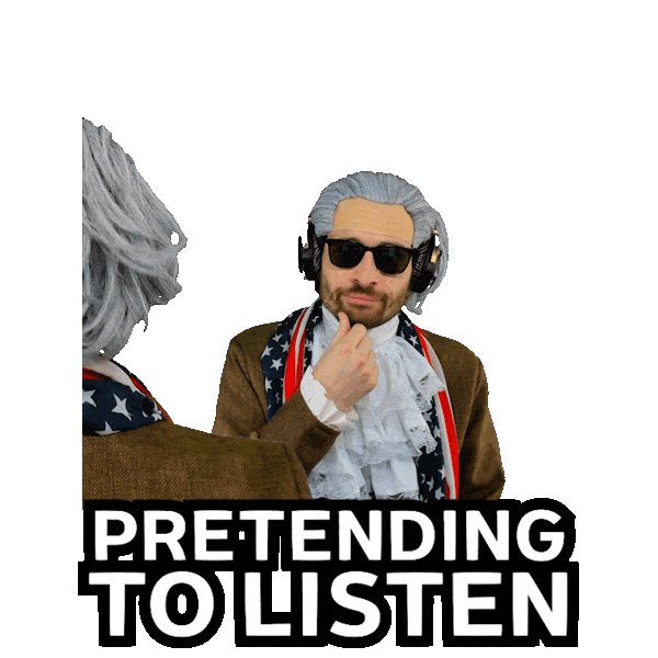 Listening Sticker