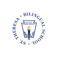 Santa Teresa St Sticker by Saint Theresa Bilingual School