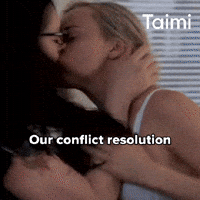 Conflict Resolution Lesbians GIF by Taimi