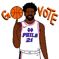 Election 2020 Basketball Sticker by #GoVote