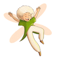 Pintapinxo fairy dandelion hada dientedeleon Sticker