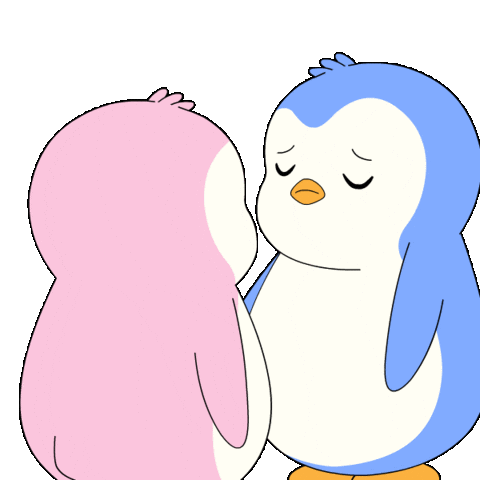 Romance Love Sticker by Pudgy Penguins