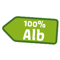 100Proalb Sticker by Schwäbische  Alb Tourismus