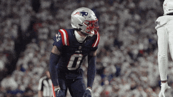 Football Stare Down GIF by New England Patriots