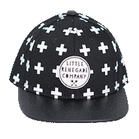 littlerenegadecompany hat cap cross little Sticker