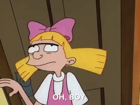 hey arnold nicksplat GIF
