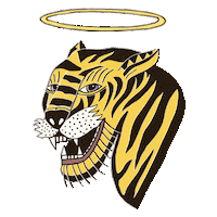Baldeon tiger panthera baldeon Sticker