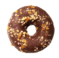 lamerendadellafragola vegan donut vegano cioccolato Sticker