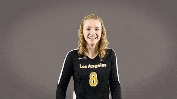 Volleyball Calstatela GIF by Cal State LA Golden Eagles