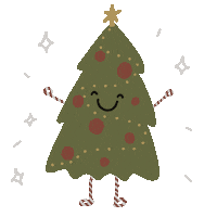 Happy Merry Christmas Sticker