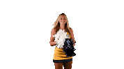 Woman Cheer Sticker by University of Central Oklahoma