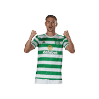 Soccer Celebrating Sticker by Celtic Football Club