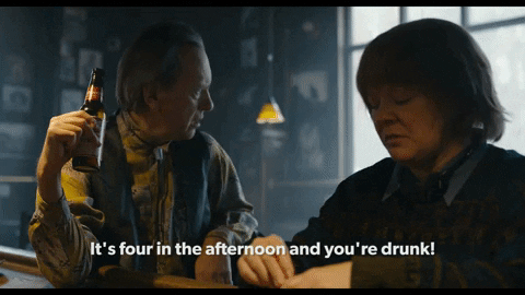 Drunk Happy Hour GIF by Searchlight Pictures