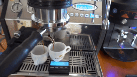 benkaffeemacher giphygifmaker kaffeemacher espresso zubereiten espresso wiegen GIF