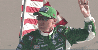 American Flag Smile GIF by NASCAR