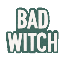 Halloween Witch Sticker