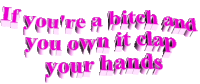 pink 0n-your-knees Sticker by AnimatedText