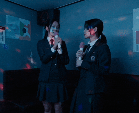 Karaoke Rivalry GIF