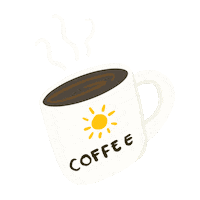 Coffee Morning Sticker