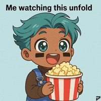 Sitting Back Popcorn Time GIF by Persona