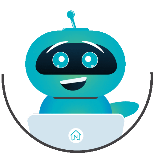 Real Estate Robot Sticker by Nestenn Immobilier