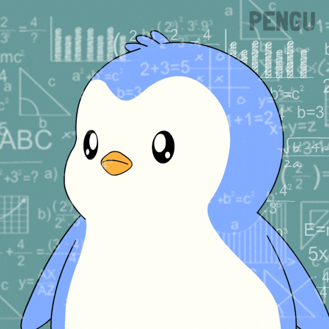 Confused Penguin GIF by Pudgy Penguins