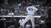 Swinging Home Run GIF by New York Yankees